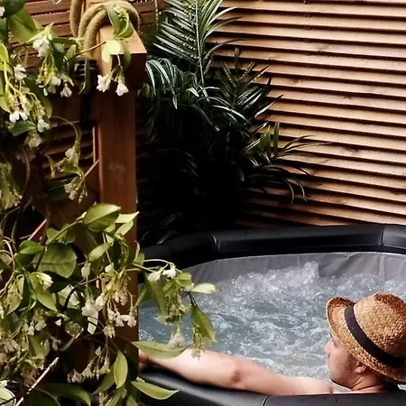 Rez De Maison/ Jacuzzi Prive/ Patio Fleuri Appartamento Olivese
